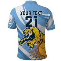 Custom Argentina Rugby Champion Polo Shirt Los Puma with Sporty Style - Wonder Print Shop