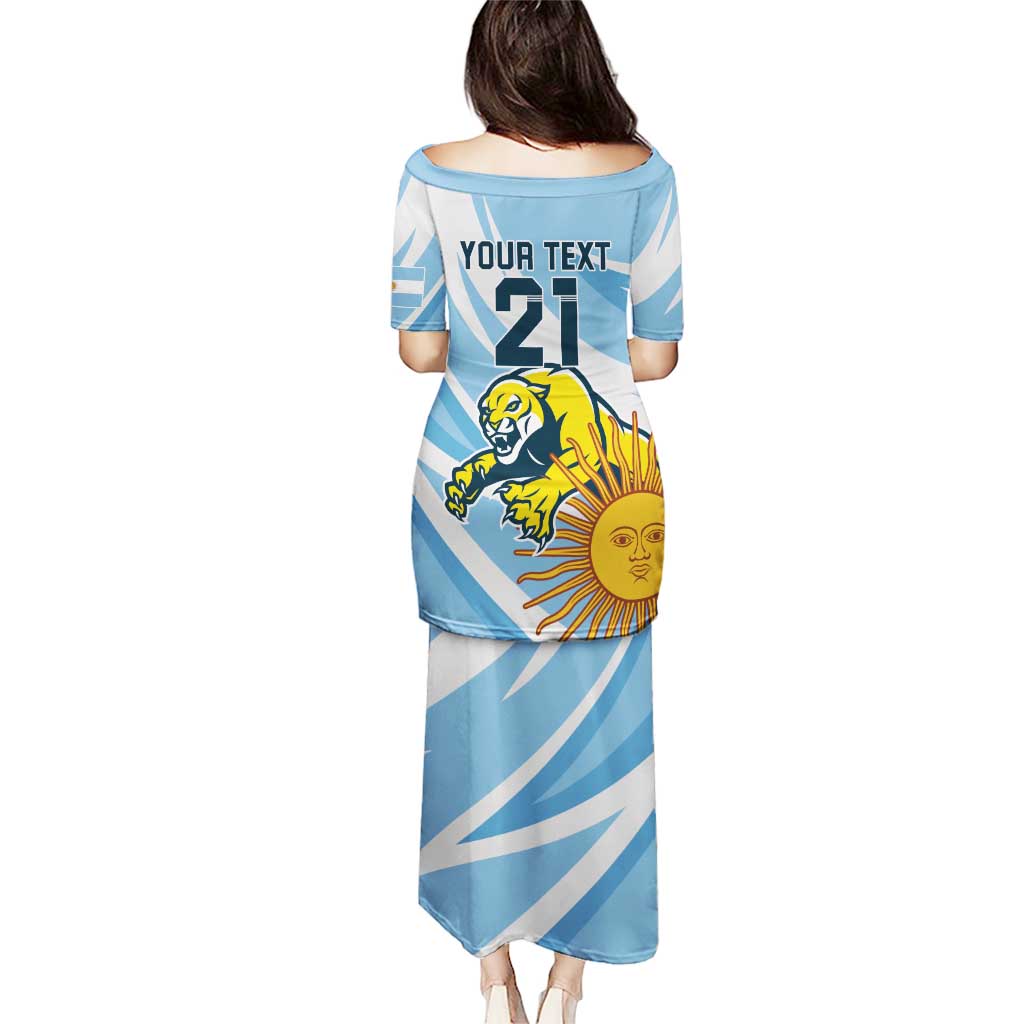 Custom Argentina Rugby Champion Puletasi Los Puma with Sporty Style - Wonder Print Shop