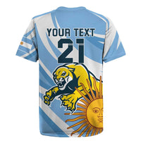 Custom Argentina Rugby Champion Rugby Jersey Los Puma with Sporty Style - Wonder Print Shop