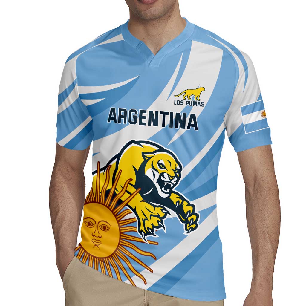 Custom Argentina Rugby Champion Rugby Jersey Los Puma with Sporty Style - Wonder Print Shop