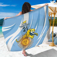 Custom Argentina Rugby Champion Sarong Los Puma with Sporty Style - Wonder Print Shop