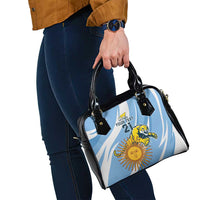 Custom Argentina Rugby Champion Shoulder Handbag Los Puma with Sporty Style