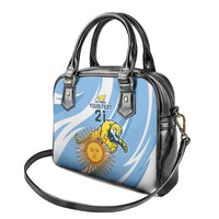 Custom Argentina Rugby Champion Shoulder Handbag Los Puma with Sporty Style