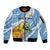 Custom Argentina Rugby Champion Sleeve Zip Bomber Jacket Los Puma with Sporty Style - Wonder Print Shop