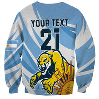 Custom Argentina Rugby Champion Sweatshirt Los Puma with Sporty Style - Wonder Print Shop