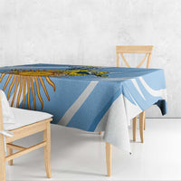 Custom Argentina Rugby Champion Tablecloth Los Puma with Sporty Style - Wonder Print Shop