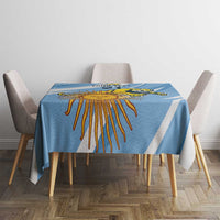 Custom Argentina Rugby Champion Tablecloth Los Puma with Sporty Style - Wonder Print Shop
