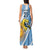 Custom Argentina Rugby Champion Tank Maxi Dress Los Puma with Sporty Style - Wonder Print Shop