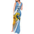 Custom Argentina Rugby Champion Tank Maxi Dress Los Puma with Sporty Style - Wonder Print Shop