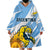 Custom Argentina Rugby Champion Wearable Blanket Hoodie Los Puma with Sporty Style - Wonder Print Shop