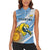 Custom Argentina Rugby Champion Women Sleeveless Polo Shirt Los Puma with Sporty Style - Wonder Print Shop