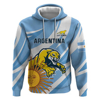 Custom Argentina Rugby Champion Zip Hoodie Los Puma with Sporty Style - Wonder Print Shop