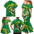 Personalized Australia Rugby Champion Family Matching Mermaid Dress and Hawaiian Shirt Wallabies Mascot with Sporty Style LT9 - Wonder Print Shop