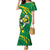 Personalized Australia Rugby Champion Family Matching Mermaid Dress and Hawaiian Shirt Wallabies Mascot with Sporty Style LT9 - Wonder Print Shop