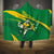 Personalized Australia Rugby Champion Hooded Blanket Wallabies Mascot with Sporty Style