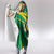 Personalized Australia Rugby Champion Hooded Blanket Wallabies Mascot with Sporty Style