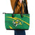 Personalized Australia Rugby Champion Leather Tote Bag Wallabies Mascot with Sporty Style - Wonder Print Shop