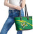 Personalized Australia Rugby Champion Leather Tote Bag Wallabies Mascot with Sporty Style - Wonder Print Shop
