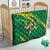 Personalized Australia Rugby Champion Quilt Wallabies Mascot with Sporty Style - Wonder Print Shop