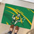 Personalized Australia Rugby Champion Rubber Doormat Wallabies Mascot with Sporty Style - Wonder Print Shop