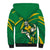 Personalized Australia Rugby Champion Sherpa Hoodie Wallabies Mascot with Sporty Style - Wonder Print Shop