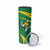 Personalized Australia Rugby Champion Skinny Tumbler Wallabies Mascot with Sporty Style - Wonder Print Shop
