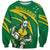 Personalized Australia Rugby Champion Sweatshirt Wallabies Mascot with Sporty Style - Wonder Print Shop
