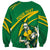 Personalized Australia Rugby Champion Sweatshirt Wallabies Mascot with Sporty Style - Wonder Print Shop