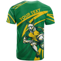 Personalized Australia Rugby Champion T Shirt Wallabies Mascot with Sporty Style - Wonder Print Shop