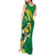 Personalized Australia Rugby Champion Tank Maxi Dress Wallabies Mascot with Sporty Style - Wonder Print Shop