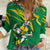Personalized Australia Rugby Champion Women Casual Shirt Wallabies Mascot with Sporty Style - Wonder Print Shop