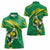 Personalized Australia Rugby Champion Women Polo Shirt Wallabies Mascot with Sporty Style - Wonder Print Shop