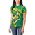 Personalized Australia Rugby Champion Women Polo Shirt Wallabies Mascot with Sporty Style - Wonder Print Shop