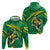 Personalized Australia Rugby Champion Zip Hoodie Wallabies Mascot with Sporty Style - Wonder Print Shop