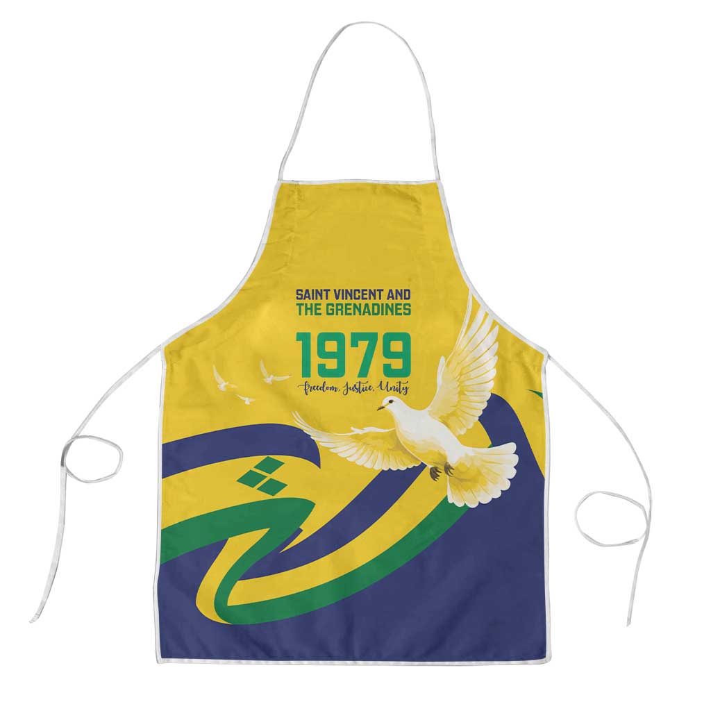 Saint Vincent and the Grenadines Apron Gratitude to the Land Pride Since 1979 - Wonder Print Shop