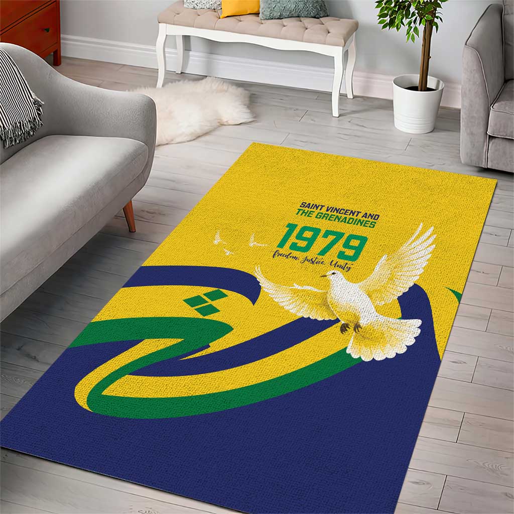 Saint Vincent and the Grenadines Area Rug Gratitude to the Land Pride Since 1979 - Wonder Print Shop