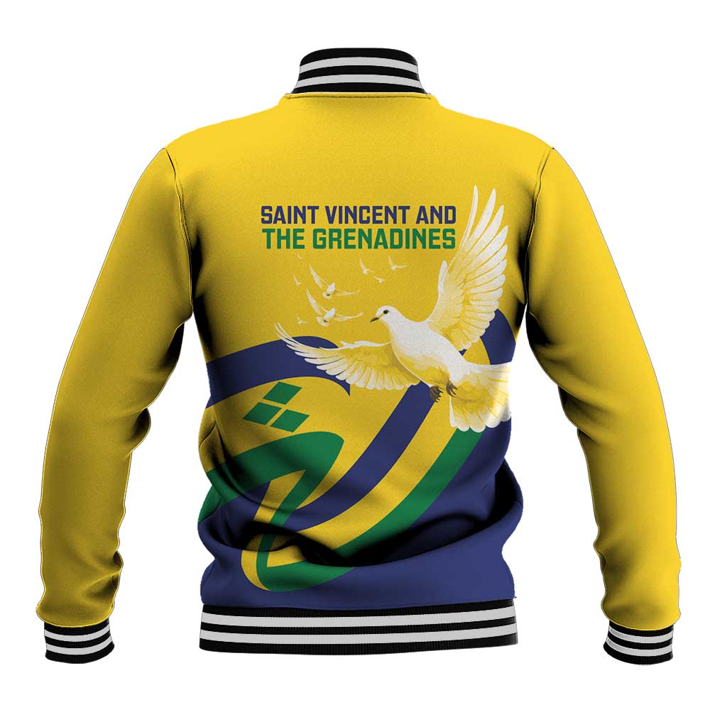 Saint Vincent and the Grenadines Baseball Jacket Gratitude to the Land Pride Since 1979 - Wonder Print Shop