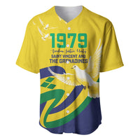 Saint Vincent and the Grenadines Baseball Jersey Gratitude to the Land Pride Since 1979 - Wonder Print Shop