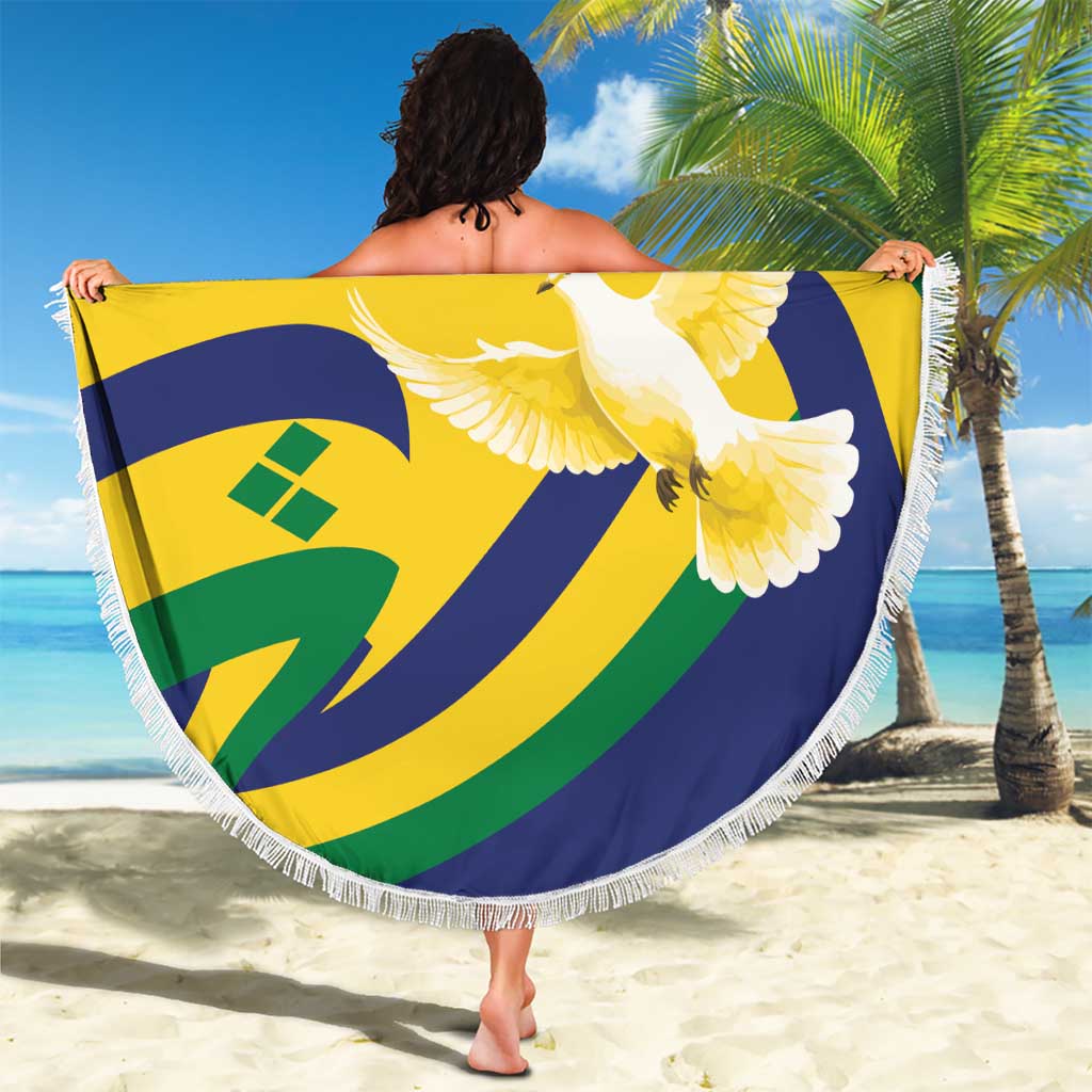 Saint Vincent and the Grenadines Beach Blanket Gratitude to the Land Pride Since 1979 - Wonder Print Shop