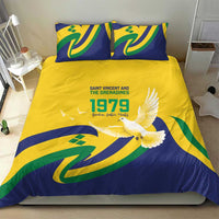 Saint Vincent and the Grenadines Bedding Set Gratitude to the Land Pride Since 1979 - Wonder Print Shop