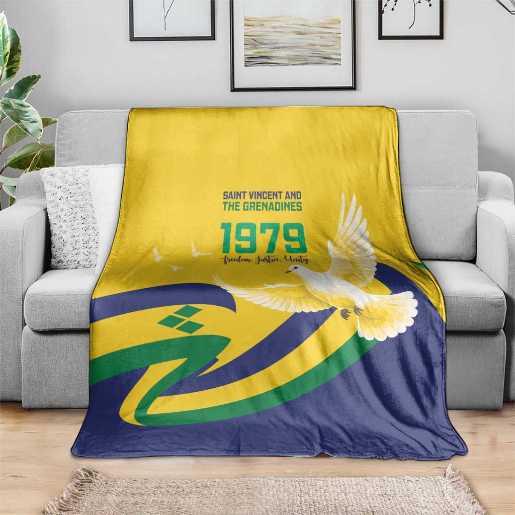 Saint Vincent and the Grenadines Blanket Gratitude to the Land Pride Since 1979 - Wonder Print Shop