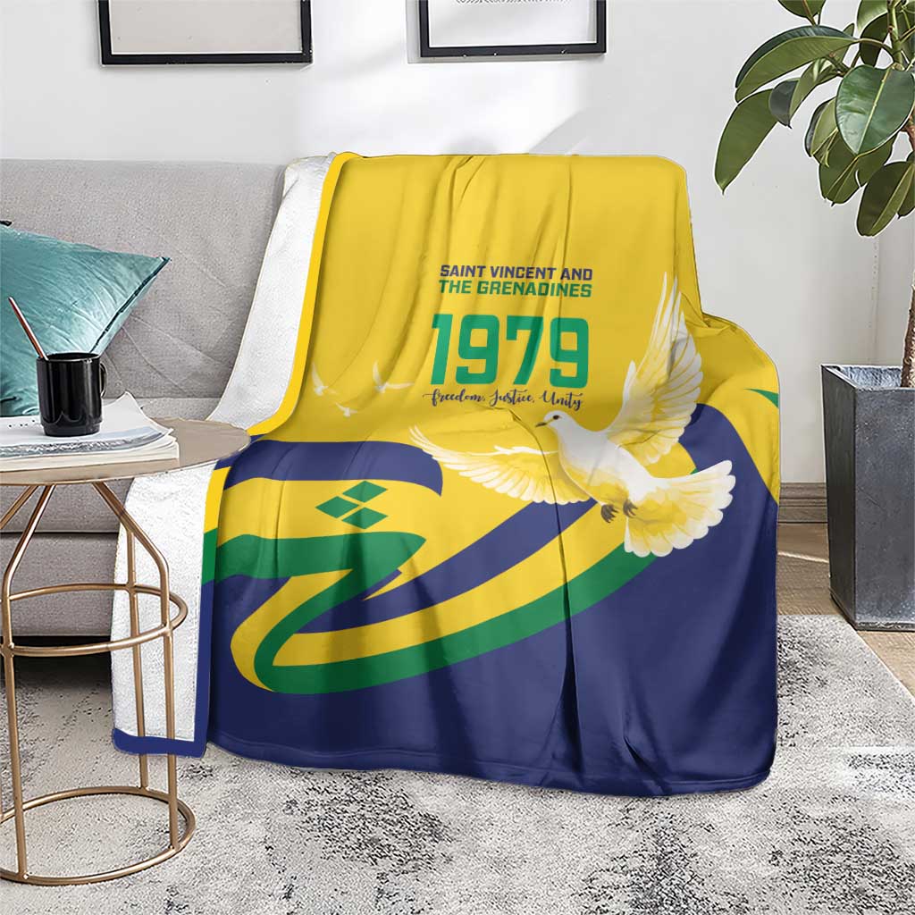 Saint Vincent and the Grenadines Blanket Gratitude to the Land Pride Since 1979 - Wonder Print Shop