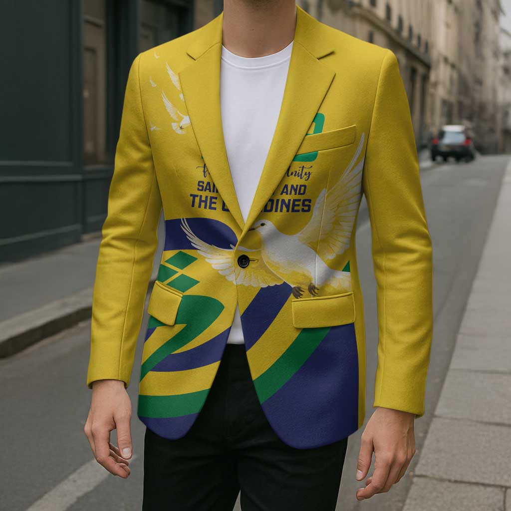 Saint Vincent and the Grenadines Blazer Gratitude to the Land Pride Since 1979 - Wonder Print Shop