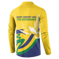 Saint Vincent and the Grenadines Button Sweatshirt Gratitude to the Land Pride Since 1979 - Wonder Print Shop