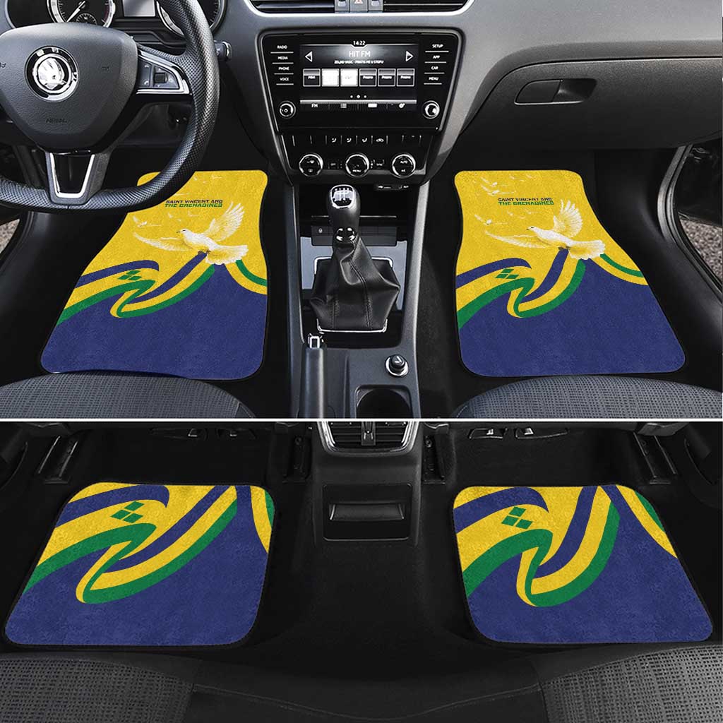 Saint Vincent and the Grenadines Car Mats Gratitude to the Land Pride Since 1979 - Wonder Print Shop