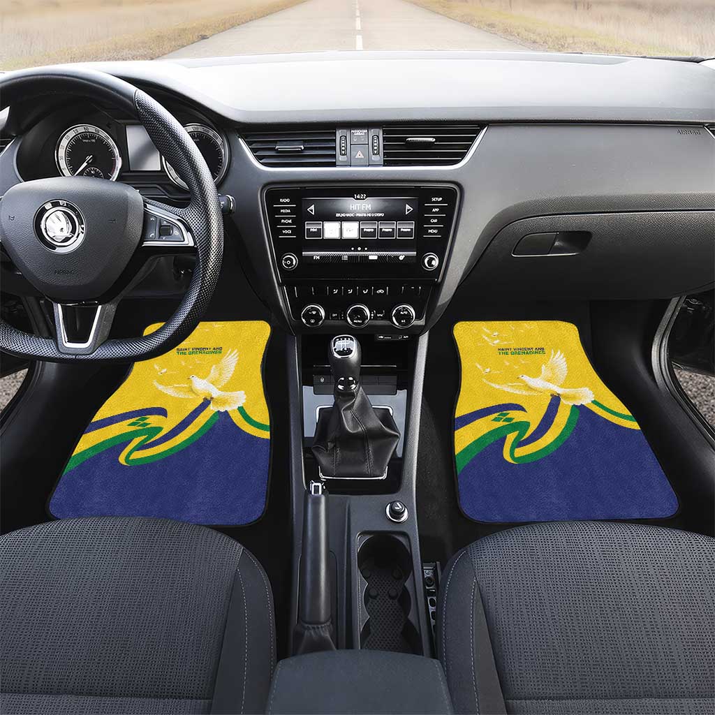 Saint Vincent and the Grenadines Car Mats Gratitude to the Land Pride Since 1979 - Wonder Print Shop