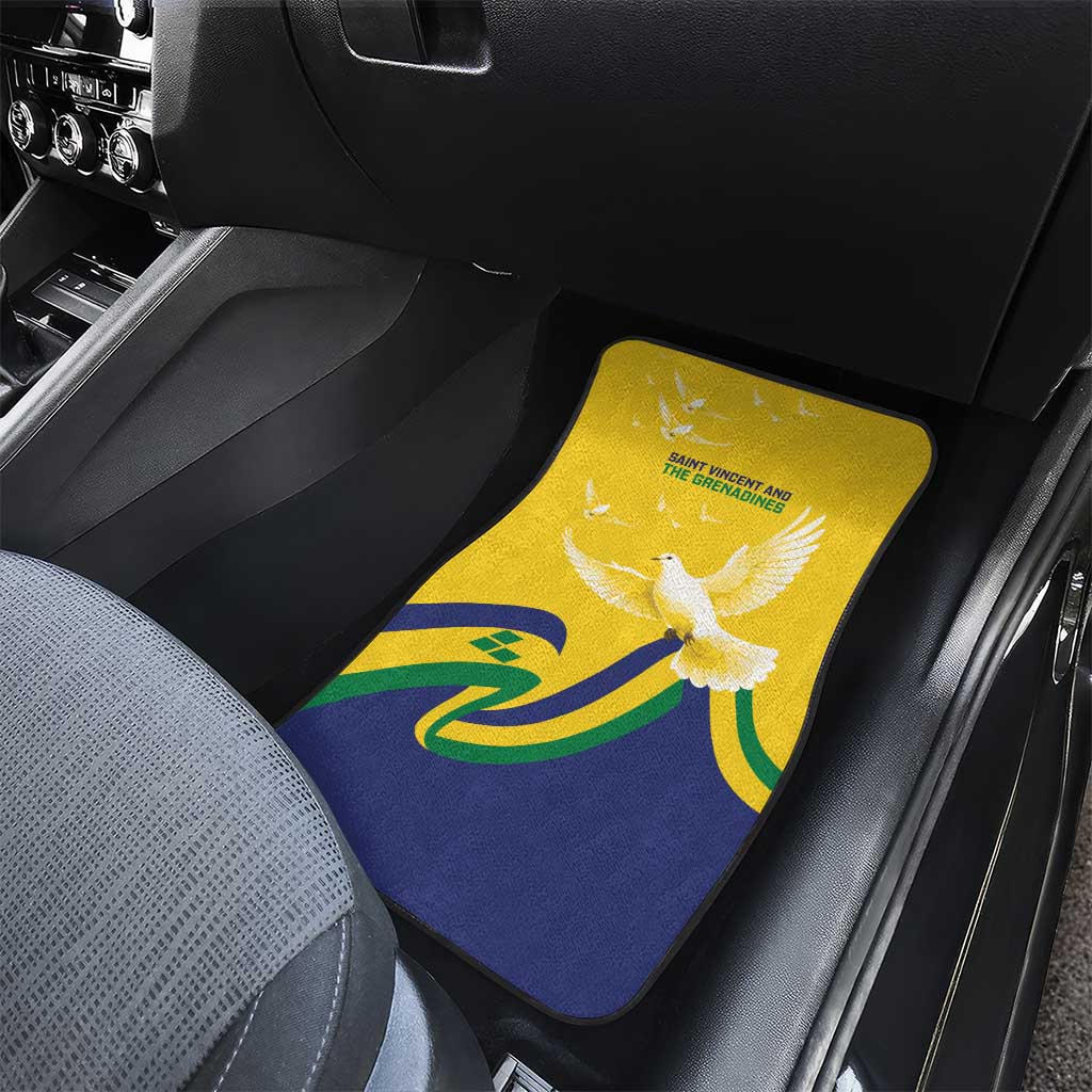 Saint Vincent and the Grenadines Car Mats Gratitude to the Land Pride Since 1979 - Wonder Print Shop