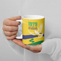 Saint Vincent and the Grenadines Ceramic Mug Gratitude to the Land Pride Since 1979 - Wonder Print Shop