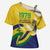 Saint Vincent and the Grenadines Cross Shoulder Shirt Gratitude to the Land Pride Since 1979 - Wonder Print Shop