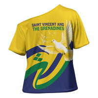 Saint Vincent and the Grenadines Cross Shoulder Shirt Gratitude to the Land Pride Since 1979 - Wonder Print Shop